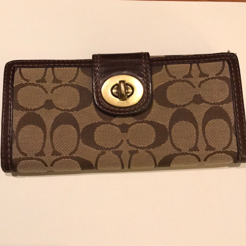 Coach envelope wallet